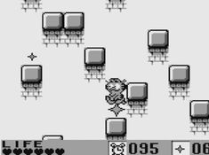 une photo d'Ã©cran de Garfield Labyrinth sur Nintendo Game Boy
